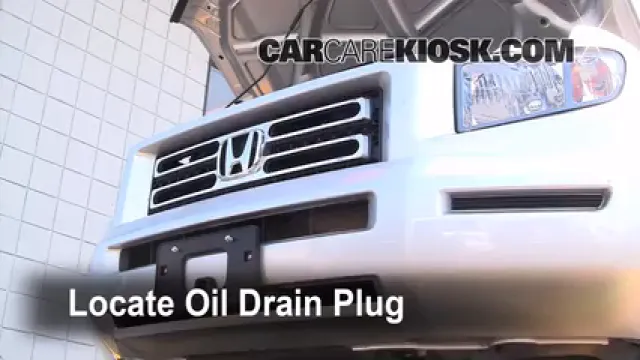 2008 Honda Ridgeline RTL 3.5L V6 Aceite Cambiar aceite y filtro de aceite